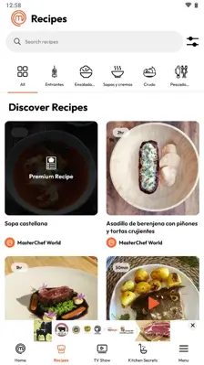 MasterChef World android App screenshot 1